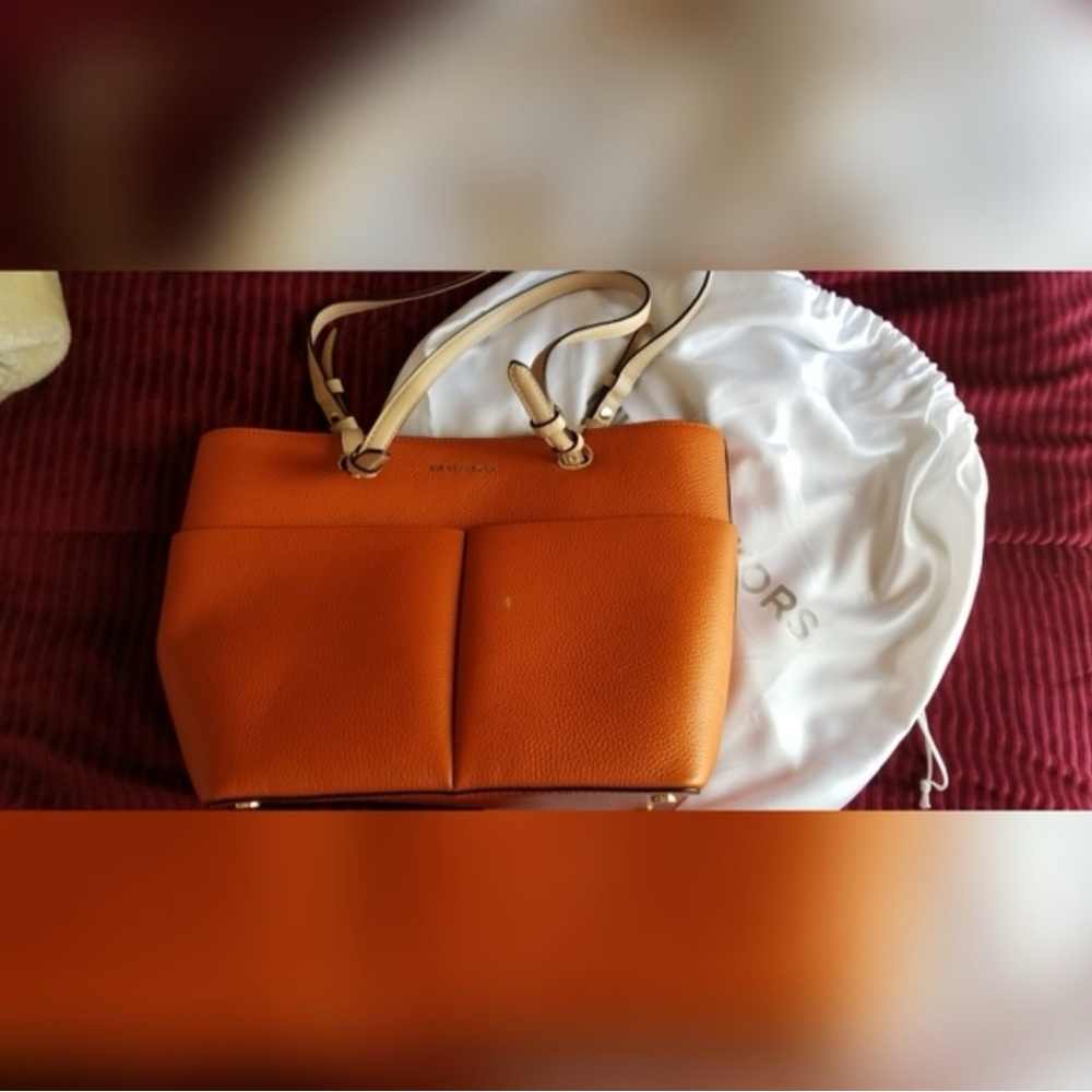 Michael Kors Vibrant Orange Tote